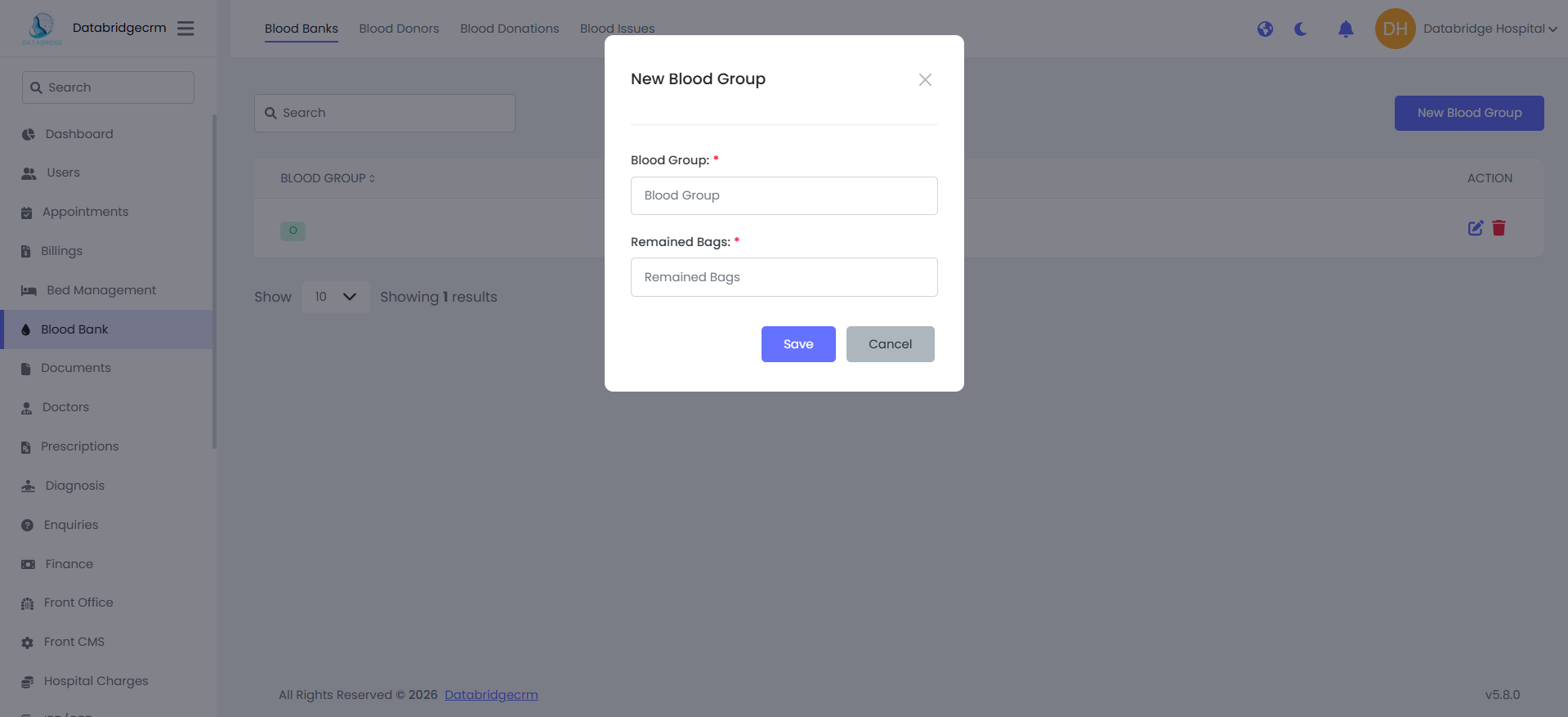 Blood Bank Image
